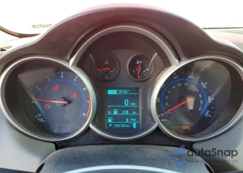 2016 Chevrolet Cruze Limited Ls из США, поврежденный, VIN 1G1PC5SH9G7121402